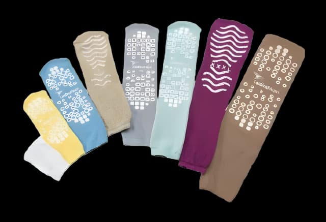 Cardinal 2XL Green Slipper Socks - Skid-Resistant Terry Cloth