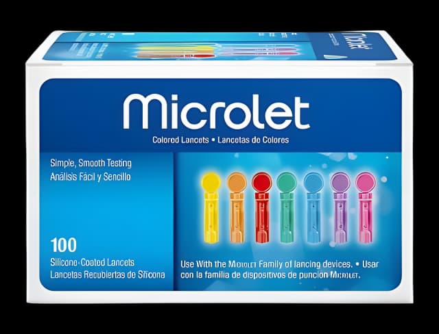 Microlet 28G Lancets - Easy & Comfortable Testing