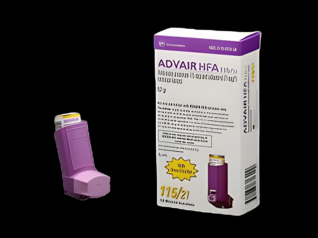 Advair® HFA Fluticasone / Salmeterol 115 mcg - 21 mcg Aerosol Metered-Dose Inhaler 120 Doses