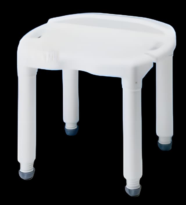 Bath Bench Carex® Without Arms Plastic Frame Without Backrest 21 Inch Seat Width 400 lbs. Weight Capacity - FGB67000 0000