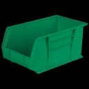 Storage Bin AkroBins® Green Plastic 7 X 8-1/4 X 14-3/4 Inch