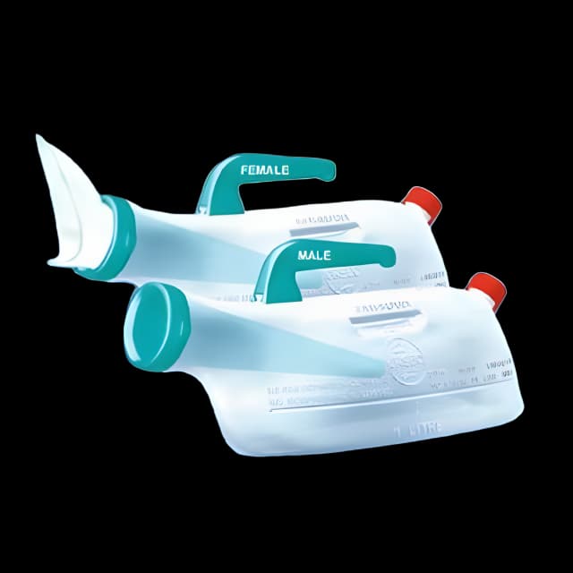 Male Urinal Spil-Pruf® 32 oz. / 946 mL Antireflux Spout Reusable