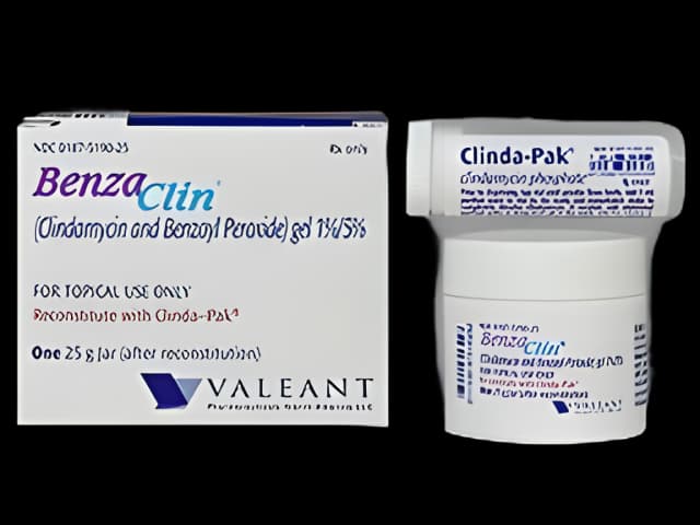 BenzaClin® Clindamycin Phosphate / Benzoyl Peroxide 1% - 5% Gel Jar 25 Gram