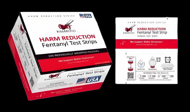Drug Identification Test Kit Clarity® Harm Reduction Fentanyl (FEN) 100 Tests Non-Regulated