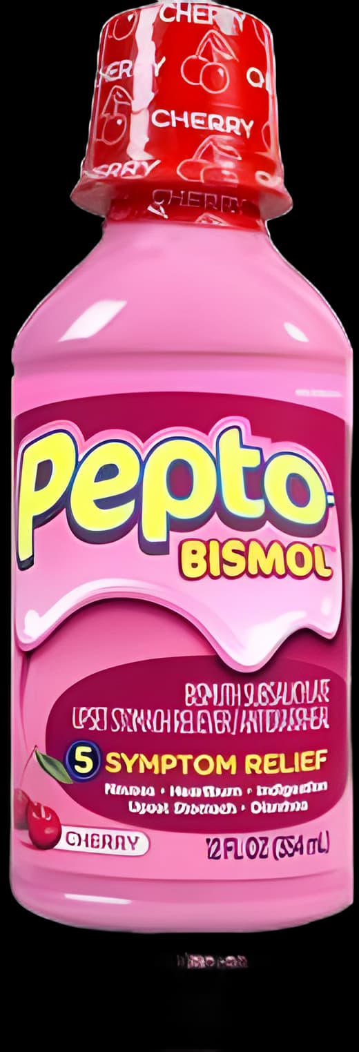 Anti-Diarrheal Pepto Bismol® 262 mg Strength Liquid 8 oz. - 37000047508