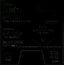 Nonabsorbable Suture with Needle Surgical Specialties™ Nylon DS24 3/8 Circle Reverse Cutting Needle Size 4 - 0 Monofilament