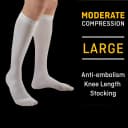 3M Futuro Anti-embolism Stockings - Large White