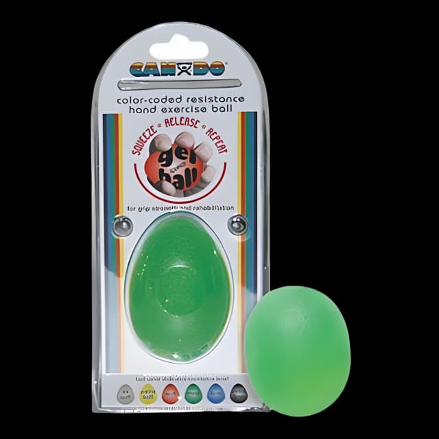 Squeeze Ball CanDo® Green Large Medium Resistance