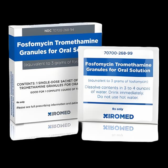Fosfomycin Tromethamine 3g for UTIs - Single-Dose Packet