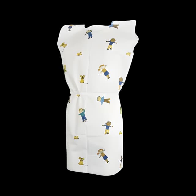 Patient Exam Gown McKesson Medium Kid Design (McKesson KIDS® Print) Disposable