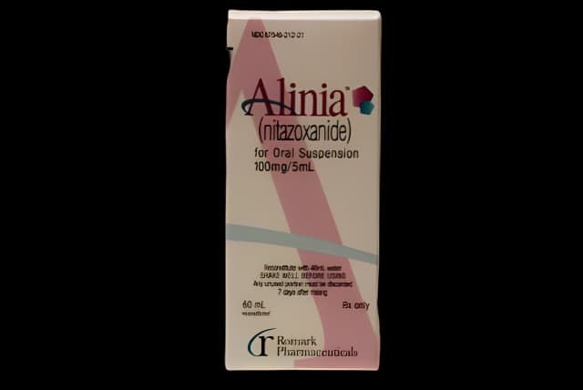 Alinia® Nitazoxanide 100 mg / 5 mL Suspension Bottle 60 mL