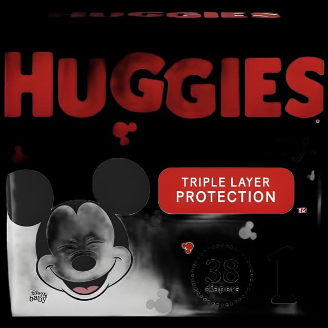 Huggies Snug & Dry Size 1: Heavy Absorbency Diapers