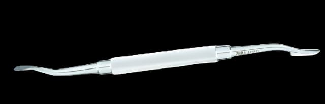 Bone File Double End #12CA Pattern Cross Serrated On Both Heads