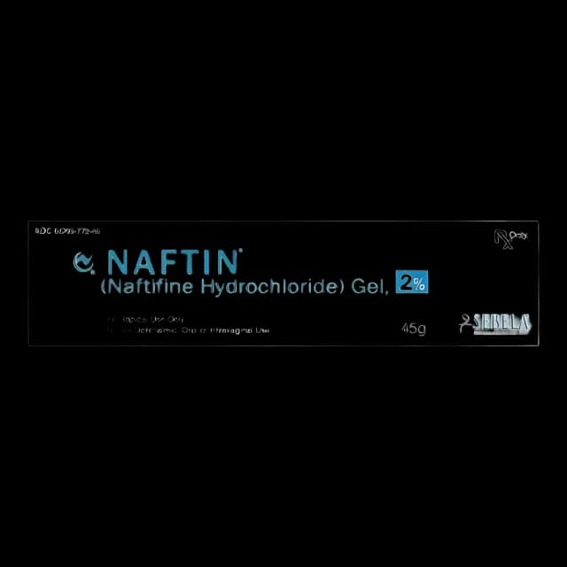 Naftifine HCl 2% Gel 45g - Antifungal Treatment