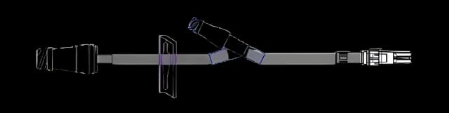 IV Extension Set 8 Inch Tubing - B33258