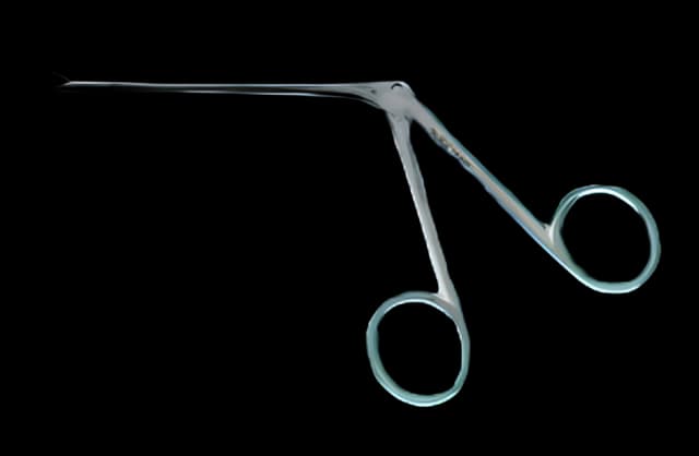 Nasal Forceps BR Surgical Noyes 5-3/4 Inch Length Floor Grade Stainless Steel Serrated Tips