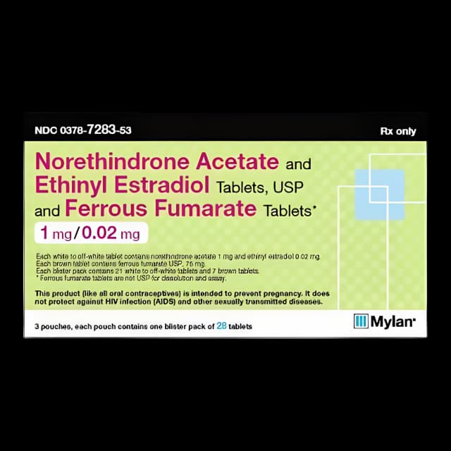 Buy Mylan Norethindrone/Ethinyl Estradiol 84 Pack - Online Pharmacy