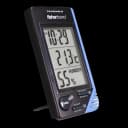 Thermometer / Clock / Humidity Monitor Fisherbrand™ Traceable® Fahrenheit / Celsius 32° to 122°F (0° to 50°C) Internal Sensor Flip-out Stand / Wall Mount Battery Operated