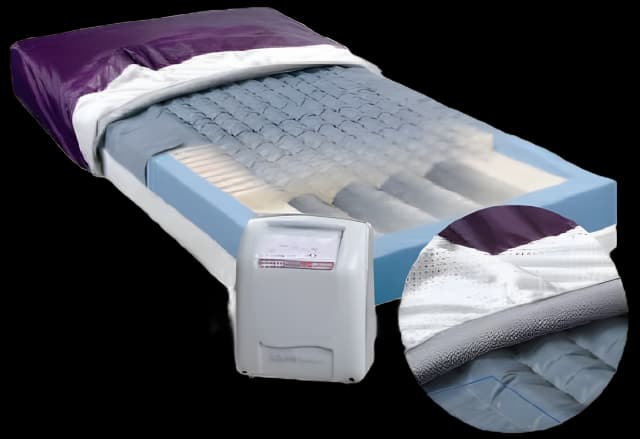 Mattress Cover PressureGuard® Easy Air™ 35 X 75 X 7 Inch Nylon / Vinyl For PressureGuard® Easy Air™ Mattresses