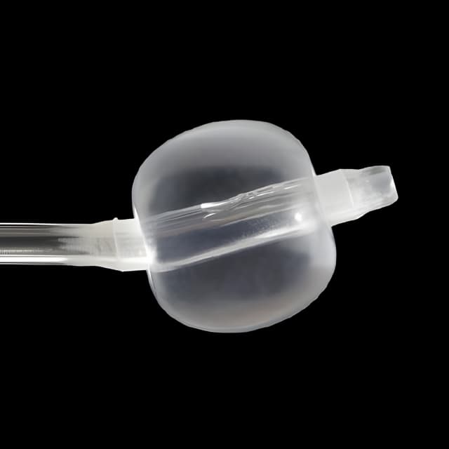 Intrauterine Access Balloon Catheter Cook® 9 Fr. X 23 cm 2 mL Balloon, Angled, Semirigid