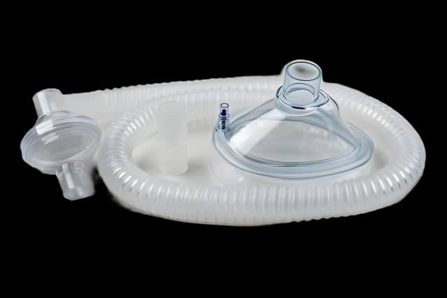 CA 70 Series Cough Assist Circuit 72 Inch Tube Single Limb Adult Without Breathing Bag Single Patient Use - 1090834