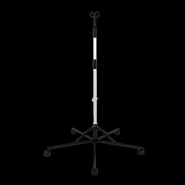 IV Stand Floor Stand Pitch-It Sr 2-Hook 5 Caster