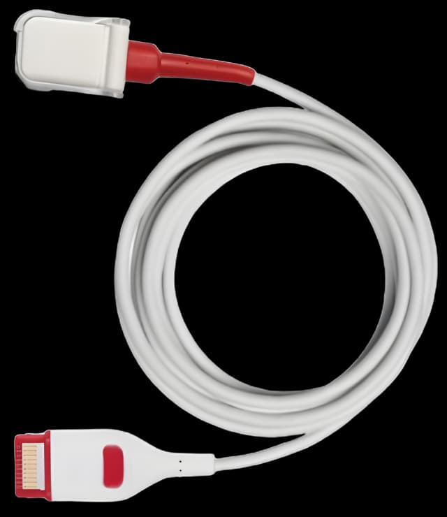Masimo RD rainbow SpO2 Patient Cable F/LNC M20-14 RED