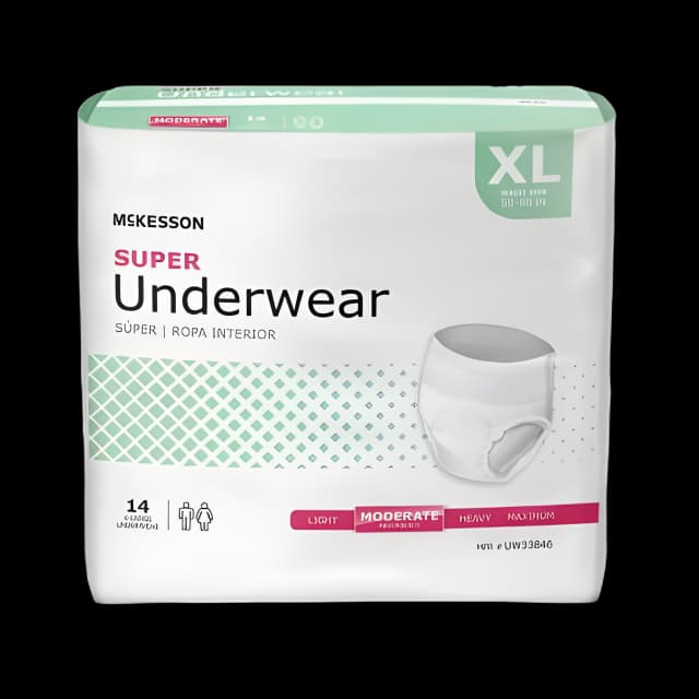 McKesson X-Large Unisex Incontinence Underwear - Moderate Absorbency
