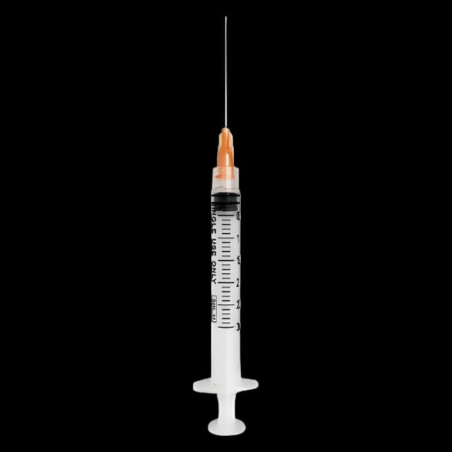 Sol-M™ 3 mL Syringe with 25G Needle - NonSafety
