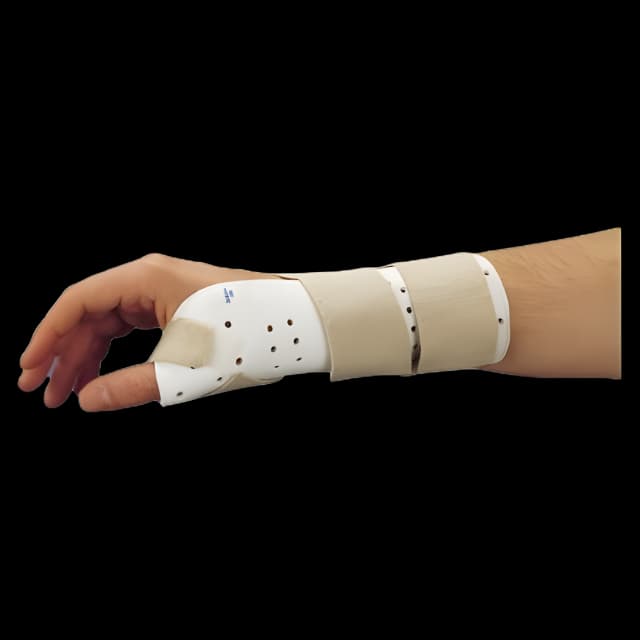 Thumb Splint DeRoyal® Small / Medium Hook and Loop Closure Off White