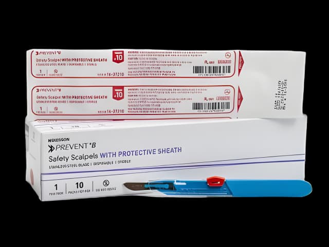 McKesson Prevent® B Safety Scalpel - Sterile & Disposable