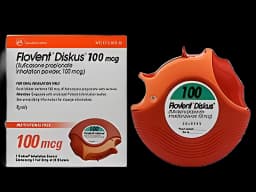 Flovent® Diskus® Institutional Pack Fluticasone Propionate 100 mcg Powder Diskus 28 Doses