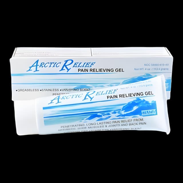 Arctic Relief 3.5% Camphor / 0.2% Menthol Pain Relief Gel 4 oz