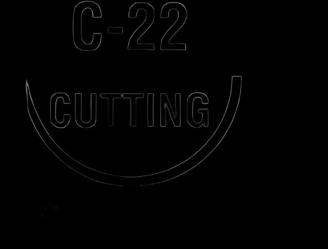 Nonabsorbable Suture with Needle Sofsilk™ Silk C-27 1/2 Circle Reverse Cutting Needle Size 4 - 0 Braided