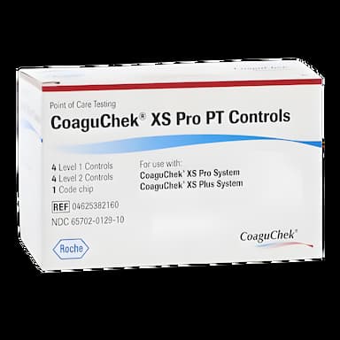 Coagulation Control Set CoaguChek® XS Plus Prothrombin Time Test (PT) 2 Levels