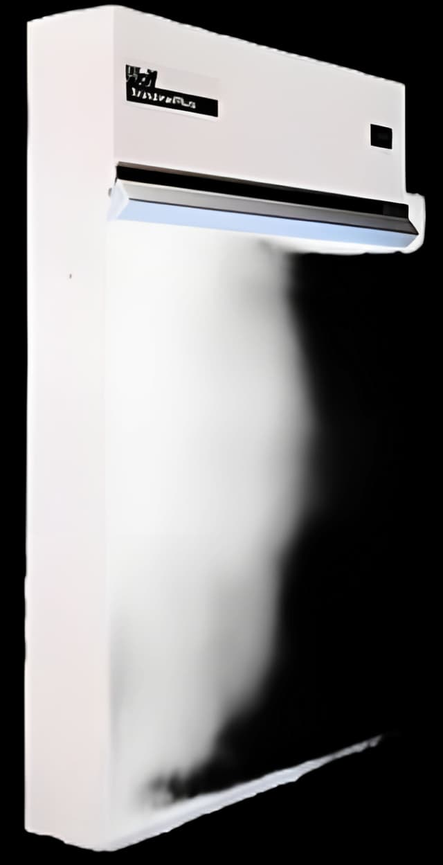 X-Ray Illuminator Trimline III 4 Bank 1 Tier 3 Lamp 15 W Wall Mount 3-1/4 X 22 X 56 Inch White Four, 14 X 17 Inch Film