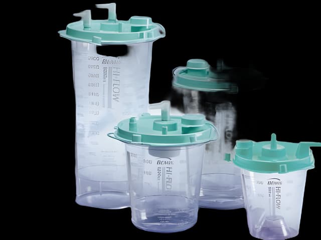 Rigid Suction Canister Hi-Flow™ 3000 mL Sealing Lid - 3025 055
