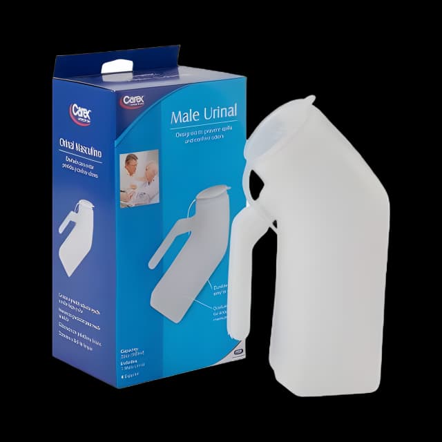 Male Urinal Carex® 32 oz. / 946 mL With Closure Single Patient Use