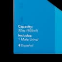 Male Urinal Carex® 32 oz. / 946 mL With Closure Single Patient Use