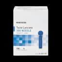 Lancet for Lancing Device McKesson 30 Gauge Non-Safety Twist Off Cap Finger