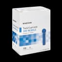 Lancet for Lancing Device McKesson 30 Gauge Non-Safety Twist Off Cap Finger