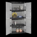 Rubbermaid® Medical Storage Cabinet - 4 Shelves