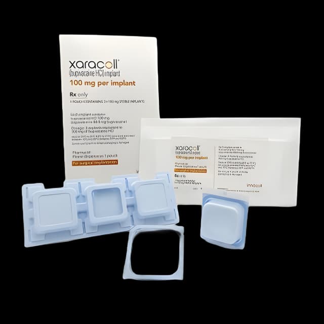 XARACOLL® Bupivacaine HCl 100 mg Implant Blister Pack 4 Implants