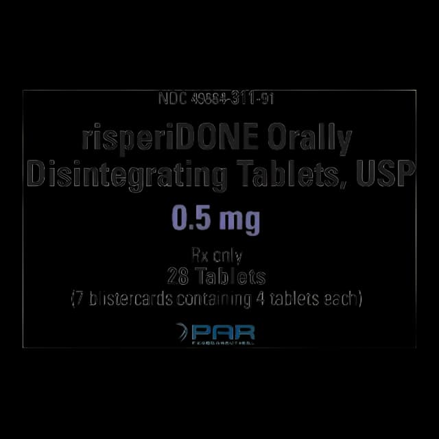 Buy Risperidone 0.5mg Tablets | Par Pharmaceuticals