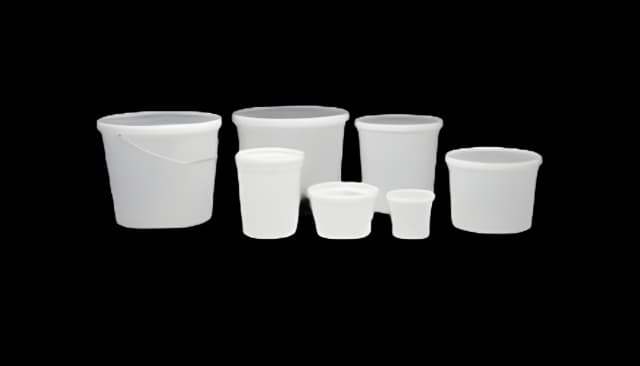 Lab Storage Container General Purpose Pail Polyethylene 84 oz.