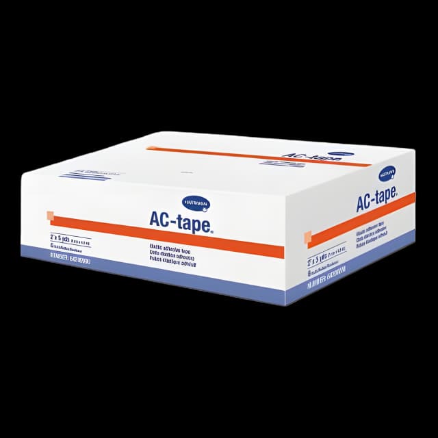 Athletic Tape AC-tape® Tan 2 Inch X 5 Yard Cotton NonSterile