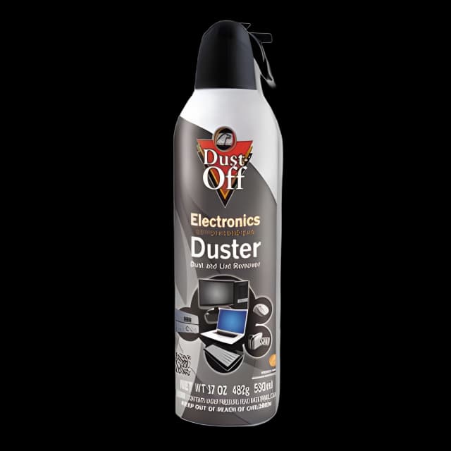 Disposable Compressed Air Duster, 17 oz Can