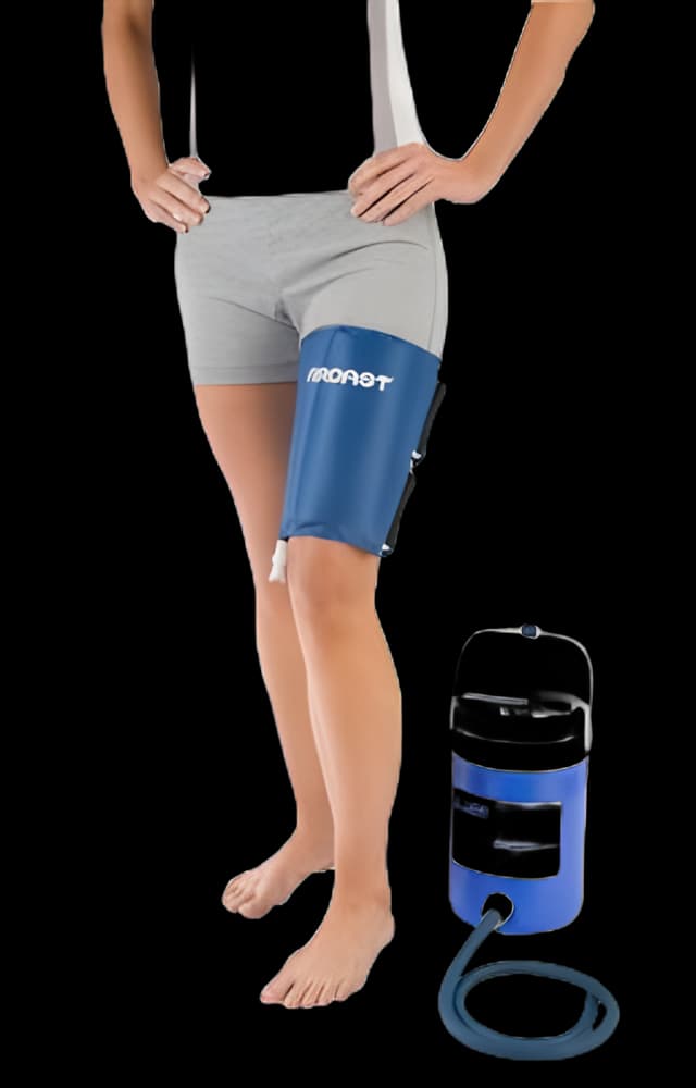 AirCast Cryo/Cuff Thigh Wrap for Cold Therapy - Large/XL
