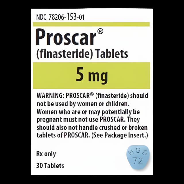 Proscar® Finasteride 5 mg Tablet Bottle 30 Tablets