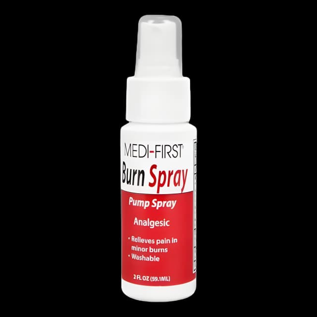 Medi-First Topical Burn Relief Spray 2 oz - Fast Pain Relief